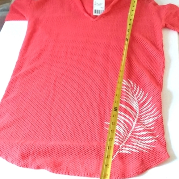 BEAU RIVAGE HOODED BEACH DRESS SWIMSUIT COVER SIZE SMALL NWT - Picture 12 of 12